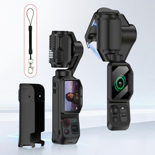 For Insta360 Luna Ultra GKK Gimbal Cover Camera Protector Screen Body Magnetic Full Cover(Black)