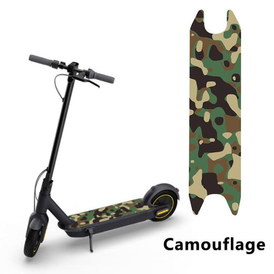 Electric Scooter Pedal Anti-slip Decorative Sticker for Ninebot MAX G30 / G30D(Camouflage)