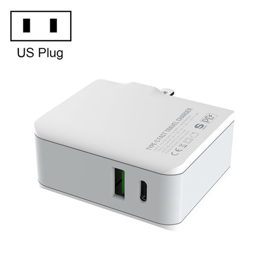 LDNIO A4403C 30W PD + Auto-id Foldable Fast Travel Charger with 1m Micro USB Cable, US Plug - USB Charger by LDNIO | Online Shopping UK | buy2fix