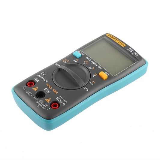 ZOYI ZT101 600V CAT III / 1000V CAT II 6000 Counts Portable Digital Multimeter AC / DC Current Voltage Tester Meter with Back-light LCD Screen & Holder - Current & Voltage Tester by buy2fix | Online Shopping UK | buy2fix