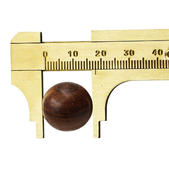 Portable Mini Brass Sliding 100mm Gauge Vernier Bead Jewelry Measuring Caliper