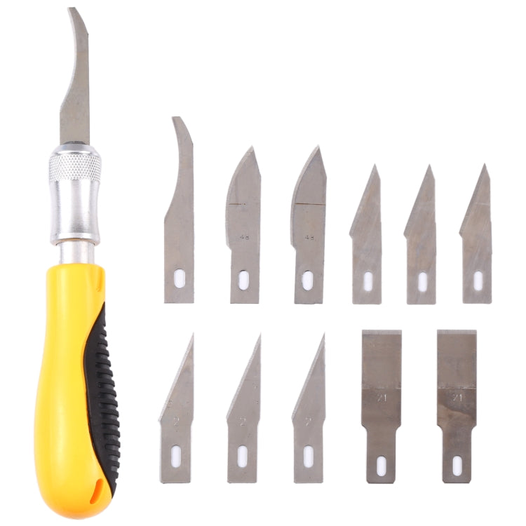 WLXY WL-9305 High-Grade Carving Knife Kit, Knife Length: 15.5cm - Burin &Cutting Knife by WLXY | Online Shopping UK | buy2fix