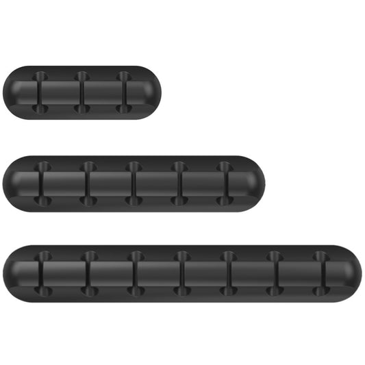 QS-357 3 PCS Desktop Charging Data Cable Organizer Winder Set by buy2fix