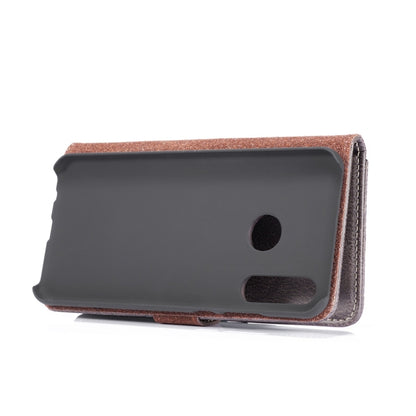 DG.MING Crazy Horse Texture Flip Detachable Magnetic Leather Case for Huawei P30 Lite, with Holder & Card Slots & Wallet (Grey) - Huawei Cases by DG.MING | Online Shopping UK | buy2fix