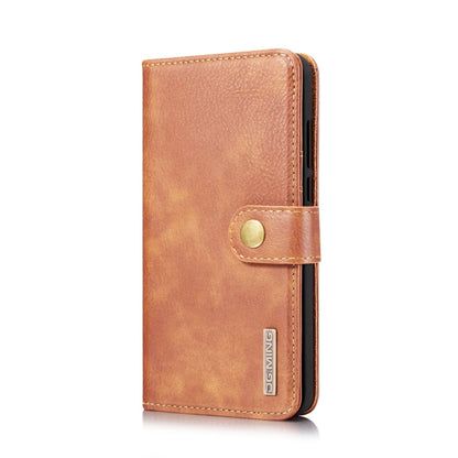 DG.MING Crazy Horse Texture Flip Detachable Magnetic Leather Case for Huawei P30 Lite, with Holder & Card Slots & Wallet (Brown) - Huawei Cases by DG.MING | Online Shopping UK | buy2fix
