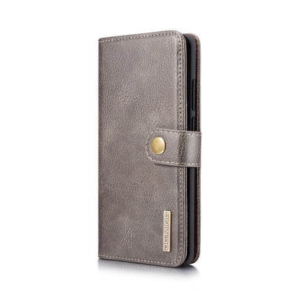 DG.MING Crazy Horse Texture Flip Detachable Magnetic Leather Case for Huawei P30 Pro, with Holder & Card Slots & Wallet (Grey) - Huawei Cases by DG.MING | Online Shopping UK | buy2fix