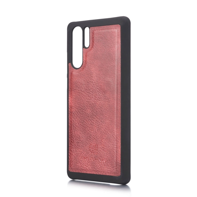 DG.MING Crazy Horse Texture Flip Detachable Magnetic Leather Case for Huawei P30 Pro, with Holder & Card Slots & Wallet (Red) - Huawei Cases by DG.MING | Online Shopping UK | buy2fix