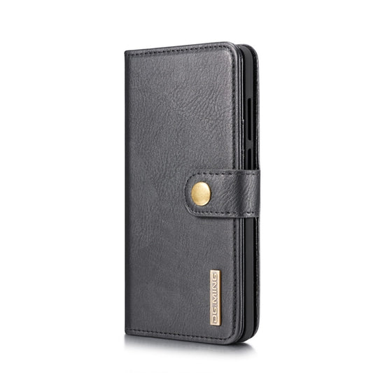 DG.MING Crazy Horse Texture Flip Detachable Magnetic Leather Case for Huawei P30, with Holder & Card Slots & Wallet (Black) - Huawei Cases by DG.MING | Online Shopping UK | buy2fix