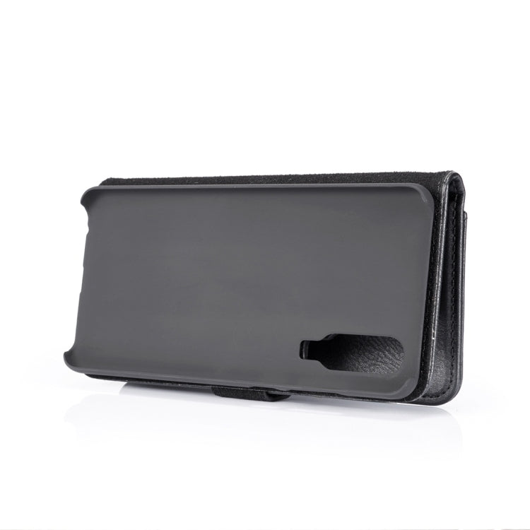 DG.MING Crazy Horse Texture Flip Detachable Magnetic Leather Case for Huawei P30, with Holder & Card Slots & Wallet (Black) - Huawei Cases by DG.MING | Online Shopping UK | buy2fix
