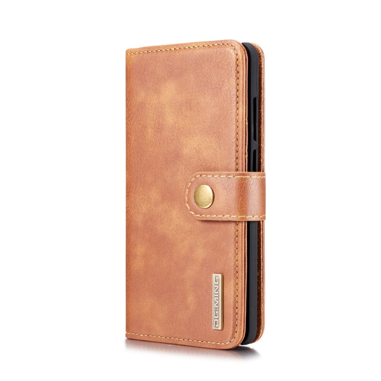DG.MING Crazy Horse Texture Flip Detachable Magnetic Leather Case for Huawei P30, with Holder & Card Slots & Wallet (Brown) - Huawei Cases by DG.MING | Online Shopping UK | buy2fix