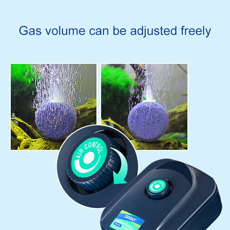 SOBO SB-988 12W 4 Outlets Adjustable Flow Silent Aquarium Air Pump Fish Tank Oxygen Air Pump - Air Pumps by buy2fix | Online Shopping UK | buy2fix