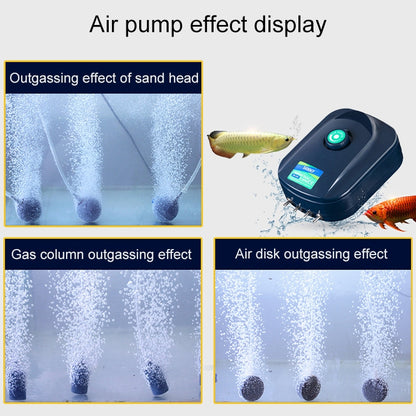 SOBO SB-988 12W 4 Outlets Adjustable Flow Silent Aquarium Air Pump Fish Tank Oxygen Air Pump - Air Pumps by buy2fix | Online Shopping UK | buy2fix