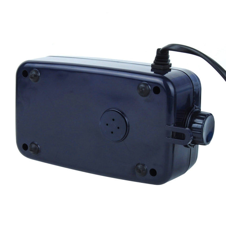 SOBO SB-748 8W Double Outlets Adjustable Flow Silent Aquarium Air Pump Fish Tank Oxygen Air Pump - Air Pumps by buy2fix | Online Shopping UK | buy2fix