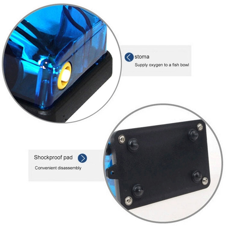 SOBO SB-248A 3W Single Outlet Adjustable Flow Aquarium Air Pump Fish Tank Oxygen Air Pump - Air Pumps by buy2fix | Online Shopping UK | buy2fix