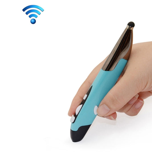 2.4GHz Innovative Pen-style Handheld Wireless Smart Mouse for PC Laptop(Blue) by buy2fix