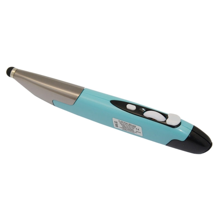 2.4GHz Innovative Pen-style Handheld Wireless Smart Mouse for PC Laptop(Blue) by buy2fix