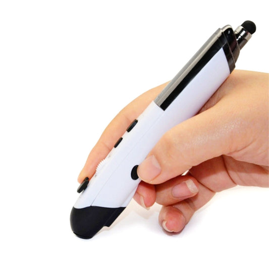 PR-08 2.4G Innovative Pen-style Handheld Wireless Smart Mouse, Effective Distance: 10m(White) by buy2fix