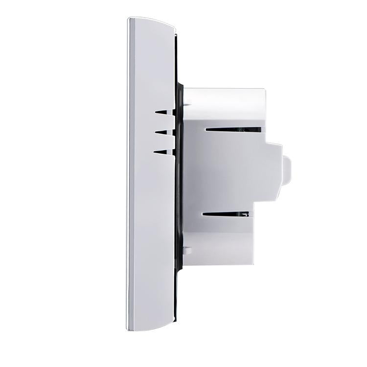 LCD Display Air Conditioning 4-Pipe Programmable Room Thermostat for Fan Coil Unit, Supports Wifi (White) - Thermostat & Thermometer by buy2fix | Online Shopping UK | buy2fix