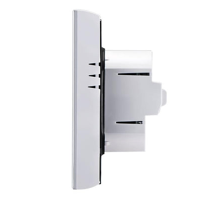 LCD Display Air Conditioning 4-Pipe Programmable Room Thermostat for Fan Coil Unit, Supports Wifi (White) - Thermostat & Thermometer by buy2fix | Online Shopping UK | buy2fix