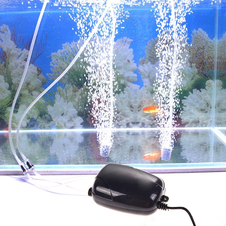 RS-290 220V 3W Single Outlets Adjustable Flow Silent Aquarium Air Pump Fish Tank Oxygen Air Pump - Air Pumps by buy2fix | Online Shopping UK | buy2fix