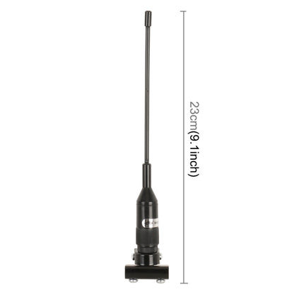 Universal Car Mini Decoration Extensile Aerial Clip Side Car Modified To Remove Static Electricity Aerial, Length: 23cm(Black) by buy2fix