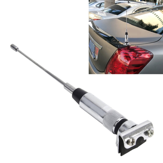 PS-24 Universal Car Mini Decoration Extensile Aerial Clip Side Car Modified To Remove Static Electricity Aerial, Length: 23cm(Silver) by buy2fix