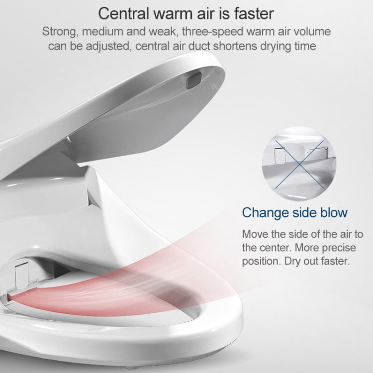 U Shape Multi-function Bathroom Automatic Cleaning Heating Intelligent Flush Toilet Cleaner Cover - Smart Kitchen and Toilet by buy2fix | Online Shopping UK | buy2fix