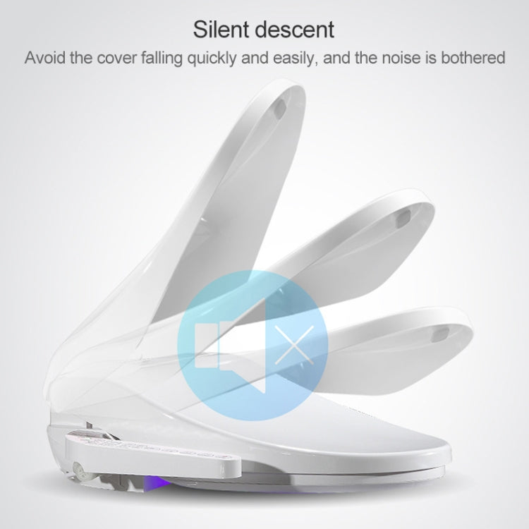U Shape Multi-function Bathroom Automatic Cleaning Heating Intelligent Flush Toilet Cleaner Cover - Smart Kitchen and Toilet by buy2fix | Online Shopping UK | buy2fix