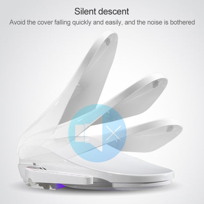 U Shape Multi-function Bathroom Automatic Cleaning Heating Intelligent Flush Toilet Cleaner Cover - Smart Kitchen and Toilet by buy2fix | Online Shopping UK | buy2fix