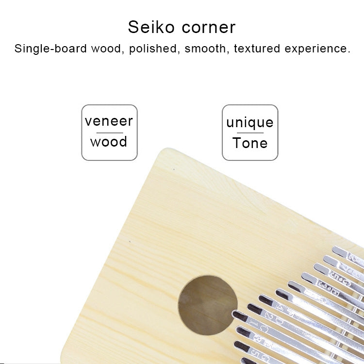 17-tone Kalimba Thumb Piano Kalimba Finger Piano Children DIY - Keyboard Accessories by buy2fix | Online Shopping UK | buy2fix