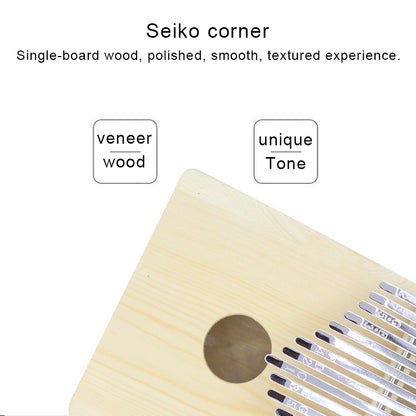 17-tone Kalimba Thumb Piano Kalimba Finger Piano Children DIY - Keyboard Accessories by buy2fix | Online Shopping UK | buy2fix