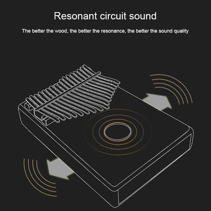 17-tone Kalimba Thumb Piano Kalimba Finger Piano Children DIY - Keyboard Accessories by buy2fix | Online Shopping UK | buy2fix