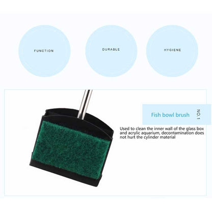 36cm 3 in 1 Multi-functional Fish Tank Cleaning Brush - Cleaning Tools by buy2fix | Online Shopping UK | buy2fix