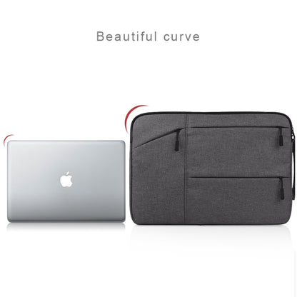 Universal Multiple Pockets Wearable Oxford Cloth Soft Portable Simple Business Laptop Tablet Bag, For 14 inch and Below Macbook, Samsung, Lenovo, Sony, DELL Alienware, CHUWI, ASUS, HP(Black) by buy2fix
