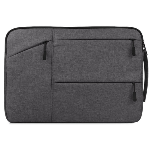Universal Multiple Pockets Wearable Oxford Cloth Soft Portable Simple Business Laptop Tablet Bag, For 14 inch and Below Macbook, Samsung, Lenovo, Sony, DELL Alienware, CHUWI, ASUS, HP(Grey) by buy2fix