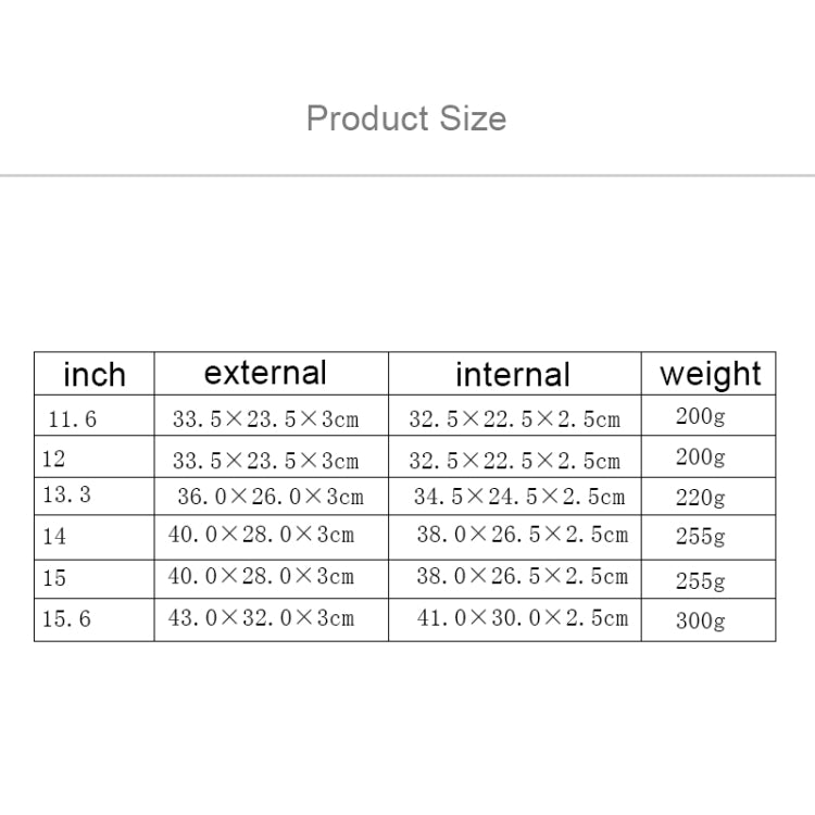 Universal Multiple Pockets Wearable Oxford Cloth Soft Portable Simple Business Laptop Tablet Bag, For 14 inch and Below Macbook, Samsung, Lenovo, Sony, DELL Alienware, CHUWI, ASUS, HP by buy2fix