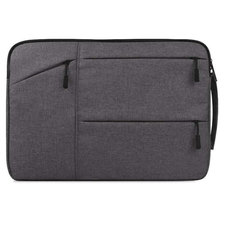 Universal Multiple Pockets Wearable Oxford Cloth Soft Portable Simple Business Laptop Tablet Bag, For 15.6 inch and Below Macbook, Samsung, Lenovo, Sony, DELL Alienware, CHUWI, ASUS, HP (Grey) by buy2fix