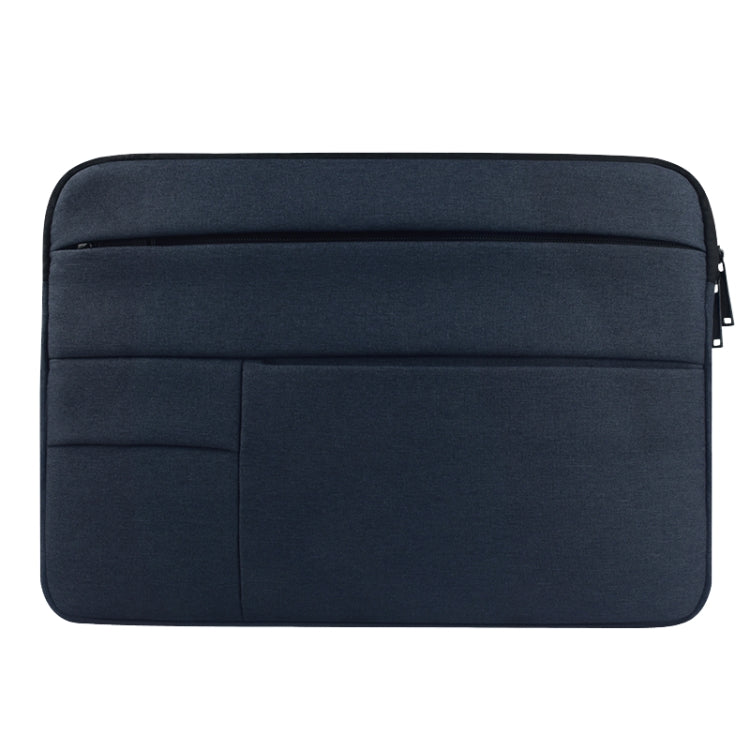 Universal Multiple Pockets Wearable Oxford Cloth Soft Portable Leisurely Laptop Tablet Bag, For 12 inch and Below Macbook, Samsung, Lenovo, Sony, DELL Alienware, CHUWI, ASUS, HP (navy) by buy2fix