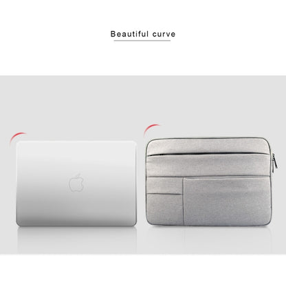 Universal Multiple Pockets Wearable Oxford Cloth Soft Portable Leisurely Laptop Tablet Bag, For 15.6 inch and Below Macbook, Samsung, Lenovo, Sony, DELL Alienware, CHUWI, ASUS, HP (Magenta) by buy2fix