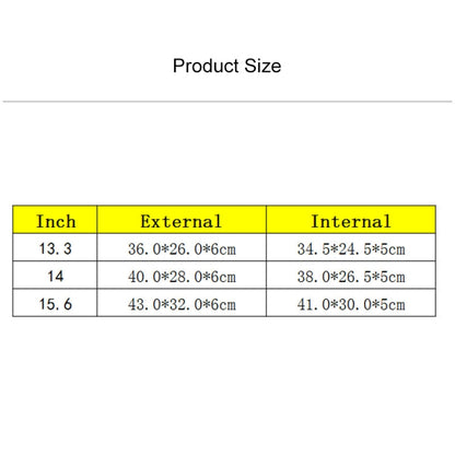 Breathable Wear-resistant Thin and Light Fashion Shoulder Handheld Zipper Laptop Bag with Shoulder Strap, For 13.3 inch and Below Macbook, Samsung, Lenovo, Sony, DELL Alienware, CHUWI, ASUS, HP(Navy Blue) by buy2fix