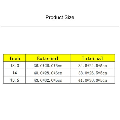 Breathable Wear-resistant Thin and Light Fashion Shoulder Handheld Zipper Laptop Bag with Shoulder Strap, For 14.0 inch and Below Macbook, Samsung, Lenovo, Sony, DELL Alienware, CHUWI, ASUS, HP(Dark Grey) by buy2fix