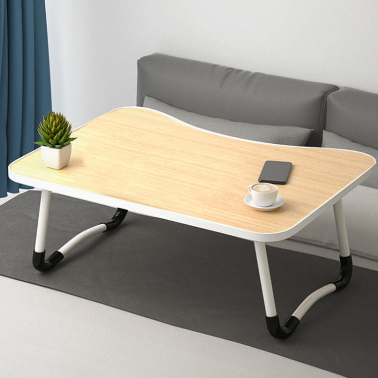 W-shaped Non-slip Legs Adjustable Folding Portable Laptop Desk without Card Slot (Walnut) - Laptop Stand by REMAX | Online Shopping UK | buy2fix