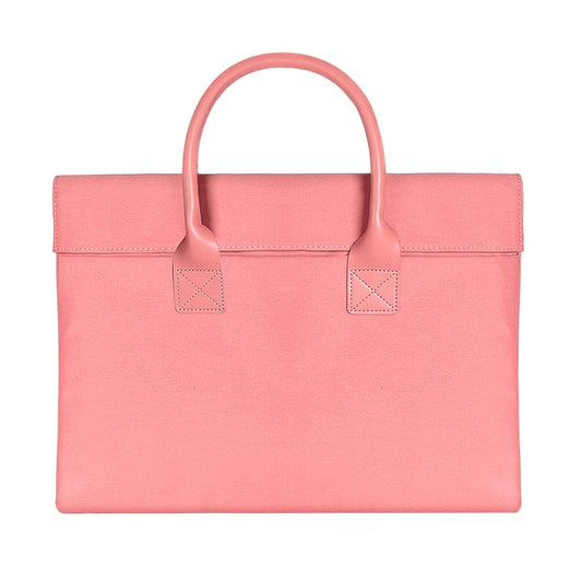 15.4 inch Universal Wearable Soft Handle Portable Laptop Tablet Bag, For Macbook, Samsung, Lenovo, Sony, DELL Alienware, CHUWI, ASUS, HP(Pink) by buy2fix