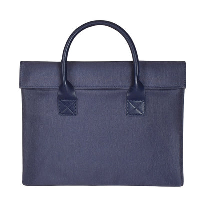 15.4 inch Universal Wearable Soft Handle Portable Laptop Tablet Bag, For Macbook, Samsung, Lenovo, Sony, DELL Alienware, CHUWI, ASUS, HP(Navy Blue) by buy2fix