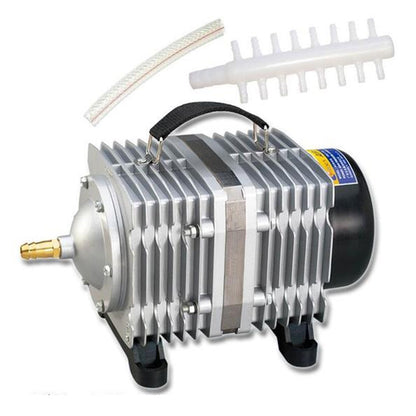 ACO-018 420W 195L/Min Electromagnetic Air Pump Compressor Seafood Fish Tank Increase Oxygen Air Flow Spliter, US Plug - Air Pumps by buy2fix | Online Shopping UK | buy2fix