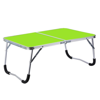 Rubber Mat Adjustable Portable Laptop Table Folding Stand Computer Reading Desk Bed Tray (Green) by buy2fix