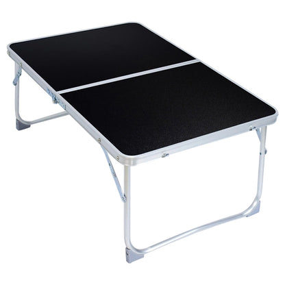 Plastic Mat Adjustable Portable Laptop Table Folding Stand Computer Reading Desk Bed Tray (Black) by buy2fix