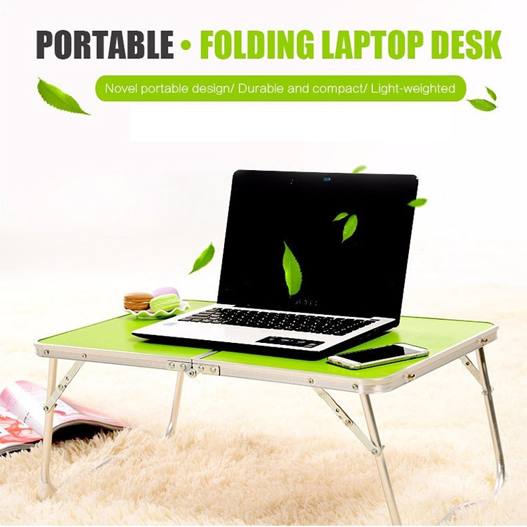 Plastic Mat Adjustable Portable Laptop Table Folding Stand Computer Reading Desk Bed Tray (Wood) by buy2fix
