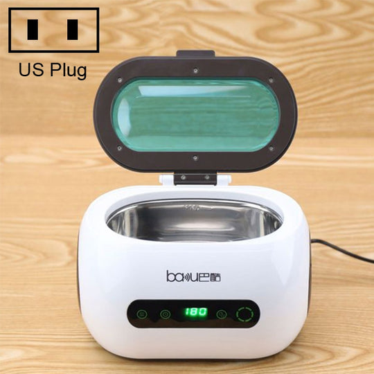 baku BA-3060 110V Household Glasses Jewelry Cleaning Tools Ultrasonic Cleaning Machine, US Plug