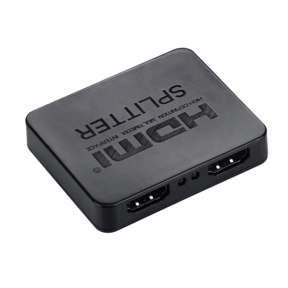 4K HDMI Splitter Full HD 1080p Video HDMI Switch Switcher 1x2 Split Out Amplifier Dual Display for HDTV DVD PS3 Xbox(Black) by buy2fix